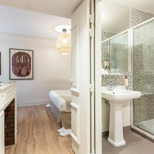 جناح جونيور بسرير فردي، Hotel Celeste Batignolles Montmartre 4/4