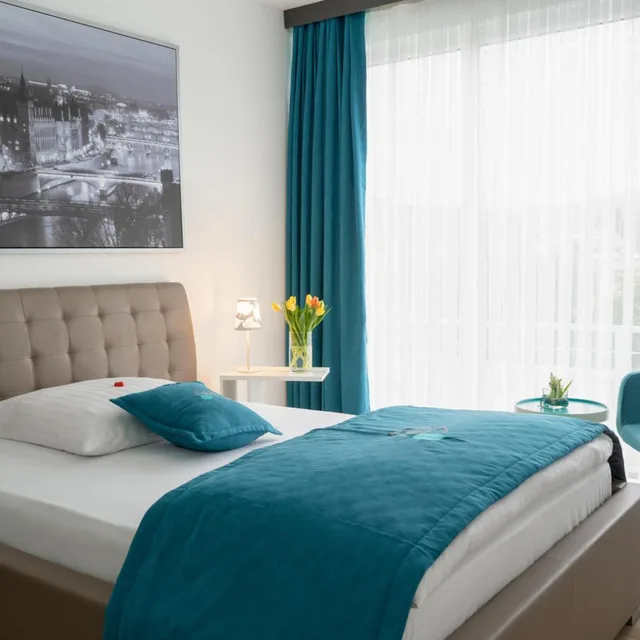 غرفة مفردة بشرفة، Friends Hotel Bad Salzuflen 1/7