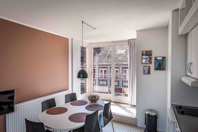 2 Bedrooms, Apartment, 4 Beds, Double and Bunk Bed, Street Side View, Kolding Hotel Apartments 6/8