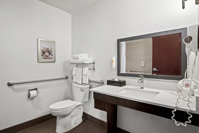 جناح بسريرين مزدوجين مع أريكة لذوي الإعاقة، Comfort Suites Waxahachie - Dallas 2/3
