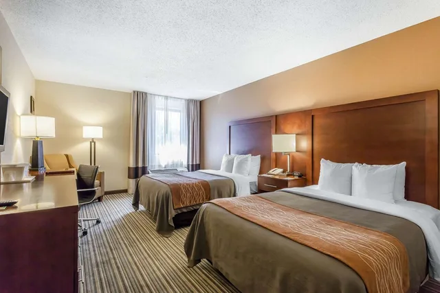 غرفة بسريرين مزدوجين، Comfort Inn Hall Of Fame 1/3