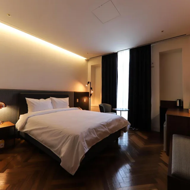 غرفة بسرير مزدوج بحمام خاص، Le Seoul Hotel 10/10