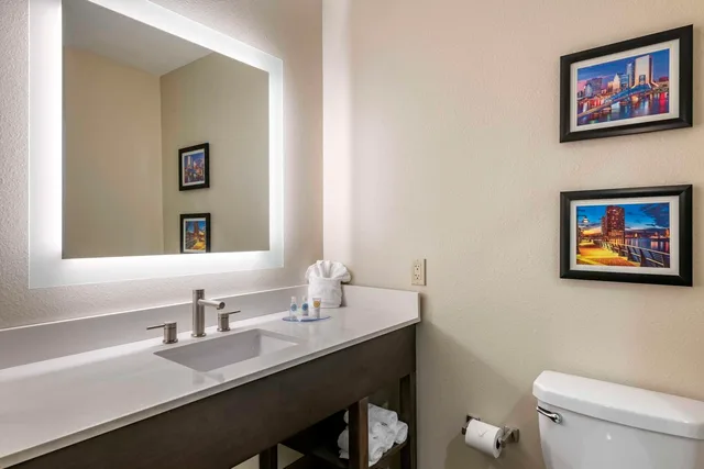 غرفة بسرير كينج، Comfort Inn & Suites Jacksonville - Orange Park Near Naval Air Station 2/2