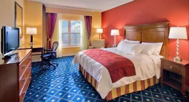 غرفة قياسية بسرير كينج، Wyndham Gettysburg 3/9