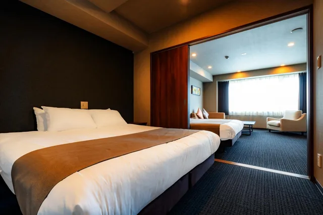 غرفة تنفيذية بسريرين كوين، Randor Residential Hotel Kyoto Suites 4/10