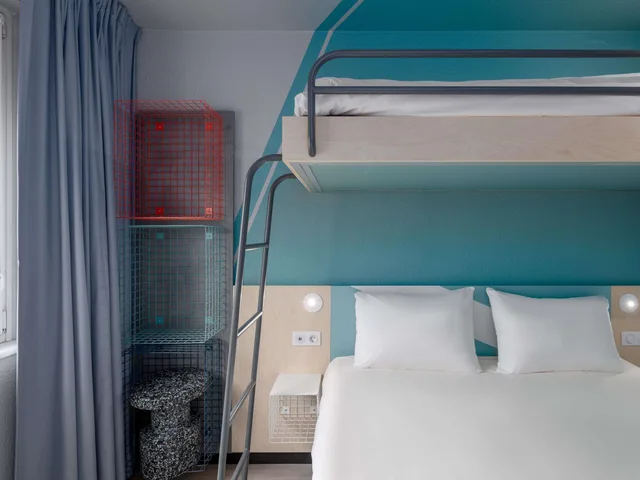 غرفة بسرير مزدوج، Ibis Budget Hamburg City 10/10