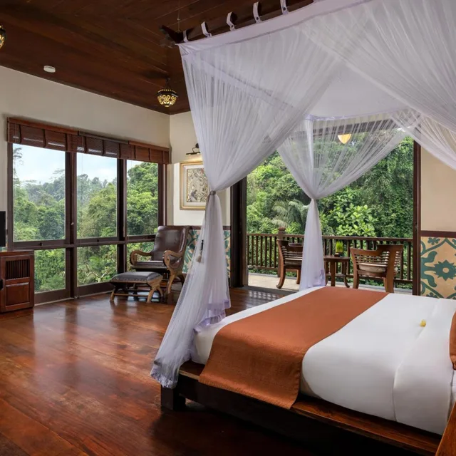 فيلا بغرفتي نوم بمسبح خاص، Bidadari Private Villas Retreat 6/9