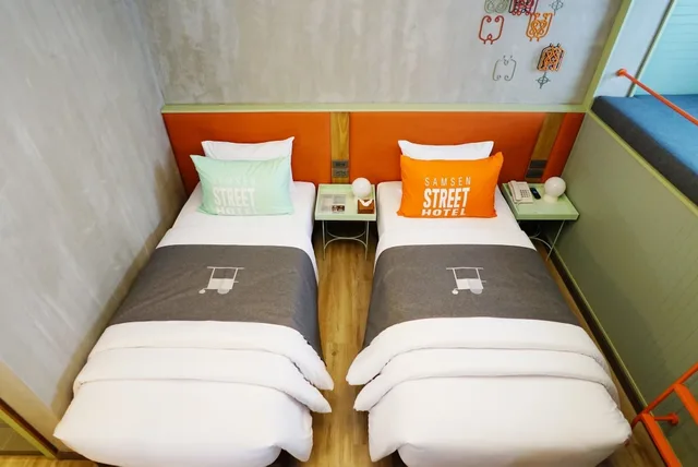 Superior Twin Roon، Samsen Street Hotel 5/10