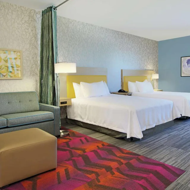 استوديو بسريرين كوين مع أريكة، Home2 Suites By Hilton Port Arthur 1/4