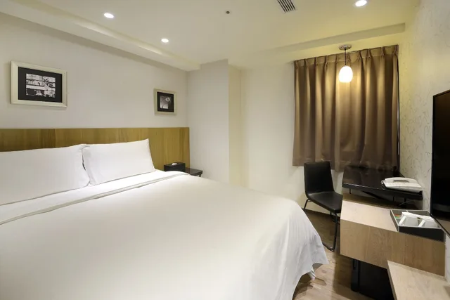 غرفة ديلوكس بسرير مزدوج، Le room Hotel Kaifeng Taipei 2/9
