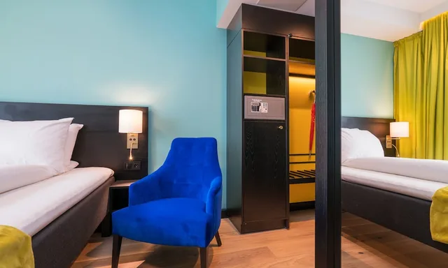 غرفة بسريرين منفصلين لذوي الإعاقة، Thon Hotel Europa 5/10
