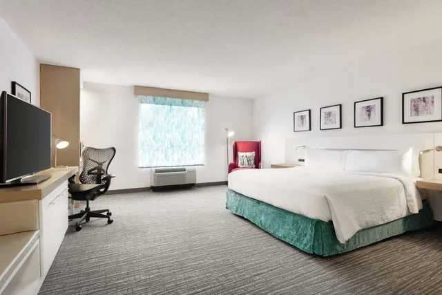 غرفة بسرير كينج لذوي الإعاقة، Hilton Garden Inn Bridgewater 2/3