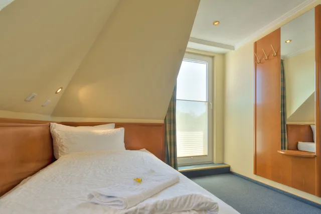 غرفة مفردة بسرير فردي، Hotel Morgensonne 1/4