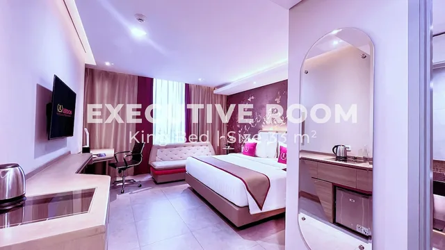 غرفة تنفيذية بسرير كينج، Leedon Hotel & Suites Surabaya 1/2