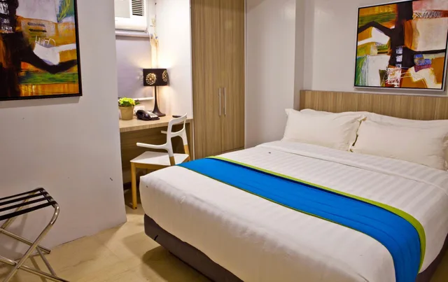 غرفة بسرير مزدوج أو سريرين منفصلين، Zpad Residences 5/8