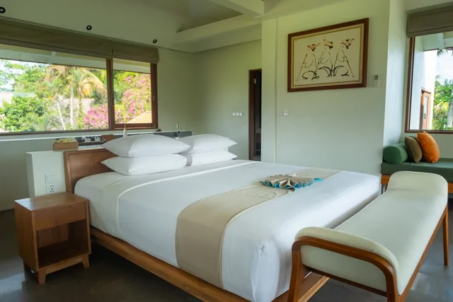 فيلا بسرير كينج بإطلالة على المسبح، Tegal Sari Accommodation 1/7