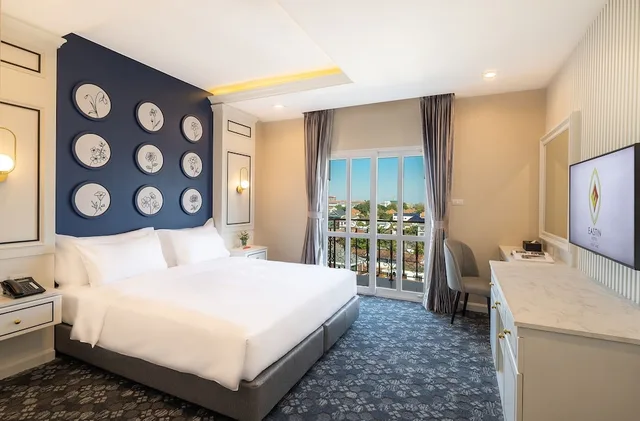 غرفة سوبيريور بإطلالة على المدينة بشرفة، Eastin Hotel Vientiane 3/8