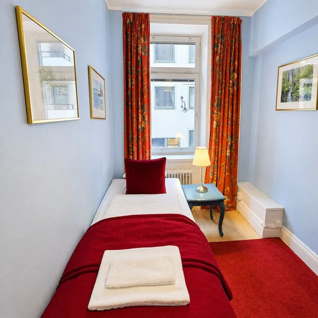 غرفة مفردة بحمام مشترك، Hotel Hornsgatan 10/15