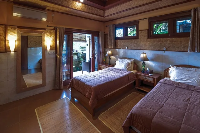 شقة بسريرين منفصلين وسرير مزدوج وسرير فردي، Murni's Houses And Spa 1/3