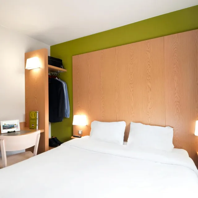 غرفة بسرير كينج، B B Hotel Lyon Sud Etats Unis 1/4