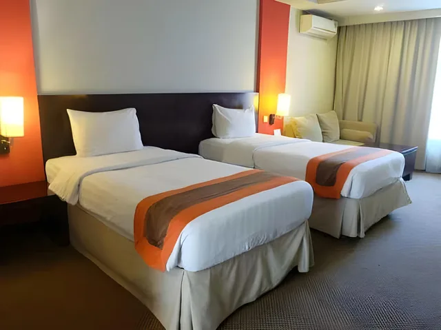 Deluxe, 2 Double Beds, Hotel Horison Sagita Balikpapan 1/1