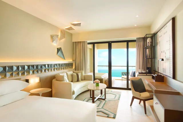 Master, Turquoize, King Bed, Ocean Front، Turquoize at Hyatt Ziva Cancun Adults Only 1/4