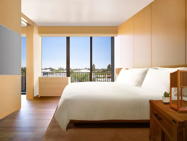 جناح بسرير كينج، Nobu Hotel Palo Alto 1/2