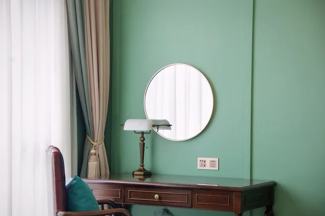 غرفة بريميوم بسريرين منفصلين بإطلالة على الفناء، Hotel Indigo Heilong Lake 8/8
