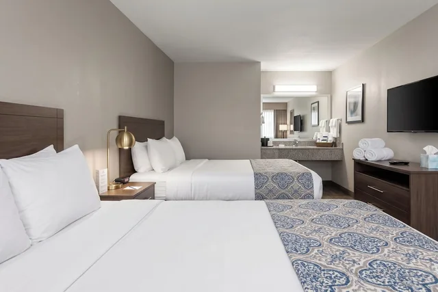 غرفة بسريرين مزدوجين للمدخنين، La Casa Inn Albany Near Tifton US 82 3/7