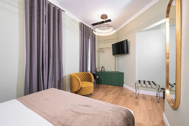 Roof Top, Premium, Queen Bed, Partial Acropolis View, Belle Epoque Suites Athens 5/7