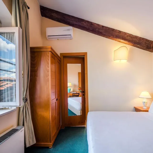 غرفة بسرير مزدوج أو سريرين منفصلين، Hotel Botticelli 3/5