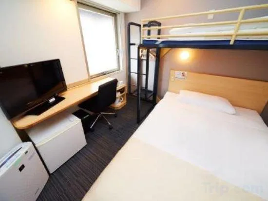 Room, Double Bed, Loft Bed، Super Hotel Midosuji Line Esaka 1/2