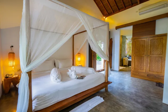 فيلا بسريرين منفصلين وسريرين كينج بـ3 غرف نوم بمسبح خاص، De Ubud Villas Spa 2/10