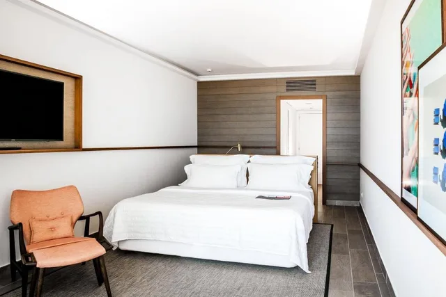 Contemporary, Guest Room, Premium, King Bed, Beach Front, Balcony، Le Meridien Ra Beach Hotel And Spa 1/6