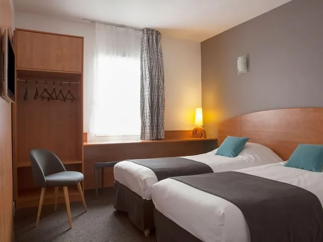 غرفة قياسية بسريرين منفصلين، Inter Hotel Plume Hotel 3/6