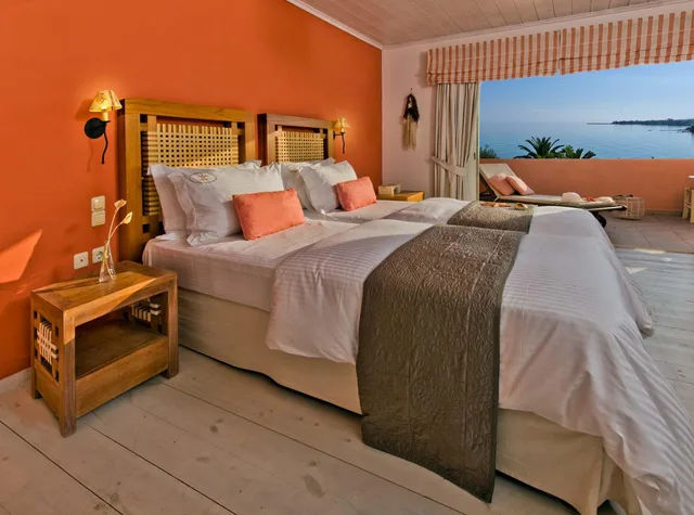 2 Bedrooms, Deluxe, Suite, Beach Front، Calypso Villas Zakynthos 1/3