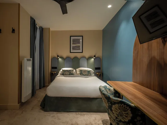 غرفة كلاسيكية بسرير كوين في الطابق الأرضي، Hotel Boronali 4/10