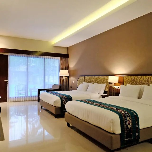 غرفة ديلوكس عائلية، The Nalaya Hotel & Resto 5/8