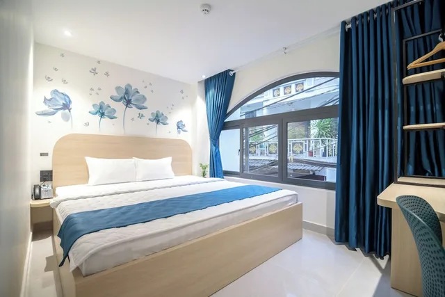 غرفة فاخرة مفردة بسرير كوين، Bin Bin Hotel 16 - Near Bui Vien Walking Street 6/10