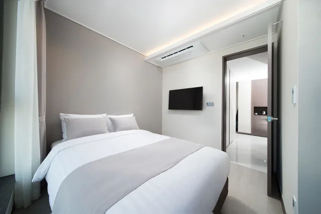جناح بريميوم بسريرين مزدوجين، Utop Boutique Hotel and Residence 2/3