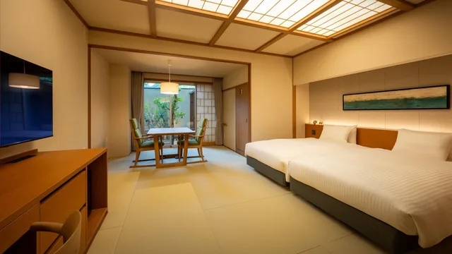 Luxury, Twin Beds, Outdoor Jetted Tub، Hagihime No Yu Eirakukan 1/1