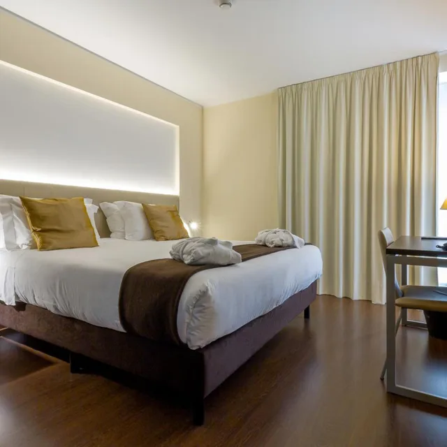 غرفة بسرير مزدوج بشرفة، In Gold Hotel & Spa 2/8