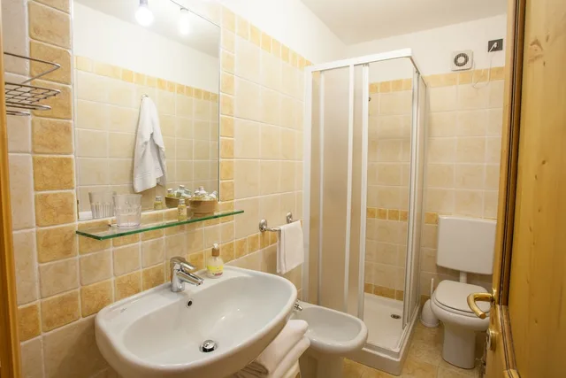 غرفة قياسية بسرير مزدوج، La Vallee Blanche Hotel 7/8