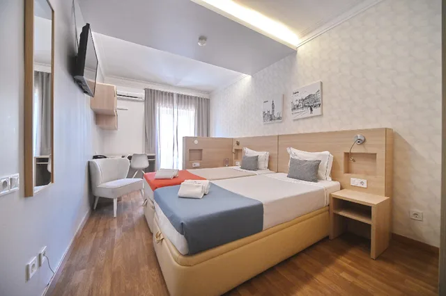 غرفة قياسية بسريرين منفصلين بحمام مشترك، My Charm Lisbon Suites 2/2