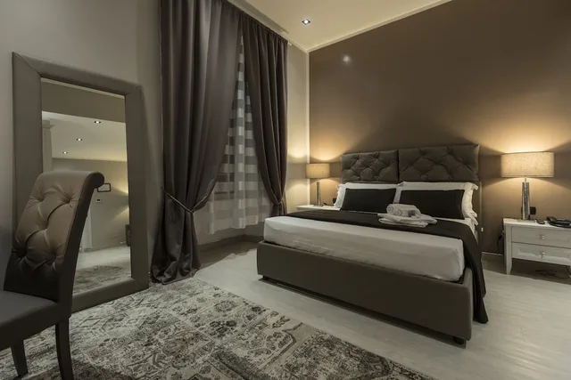جناح جونيور بسرير كوين بشرفة مع أريكة، Fabio Massimo Guest House 1/2
