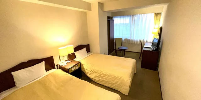 غرفة قياسية بسريرين منفصلين للمدخنين، Ichihara Marine Hotel 1/2