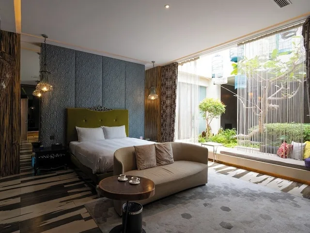 جناح سوبيريور بسرير كوين، Mulan Motel Taichung 3/7