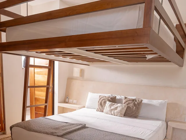 جناح جونيور بإطلالة جزئية على البحر، Casa Astral Holbox Boutique and Apartments 1/1