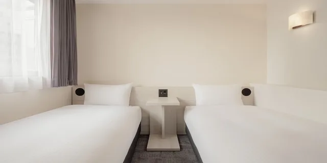غرفة بسريرين منفصلين، Hotel Mid In Meguro-Ekimae 6/10