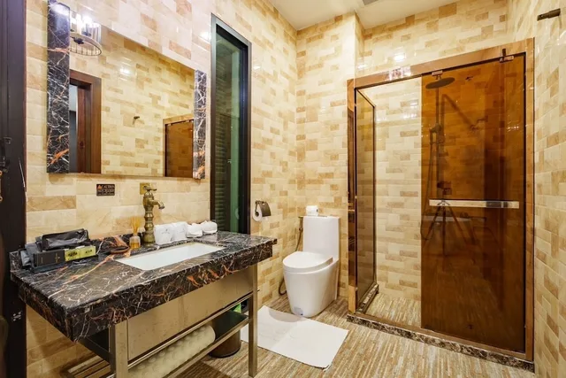 غرفة بسرير كوين، Khum Damnoen Resort 4/6